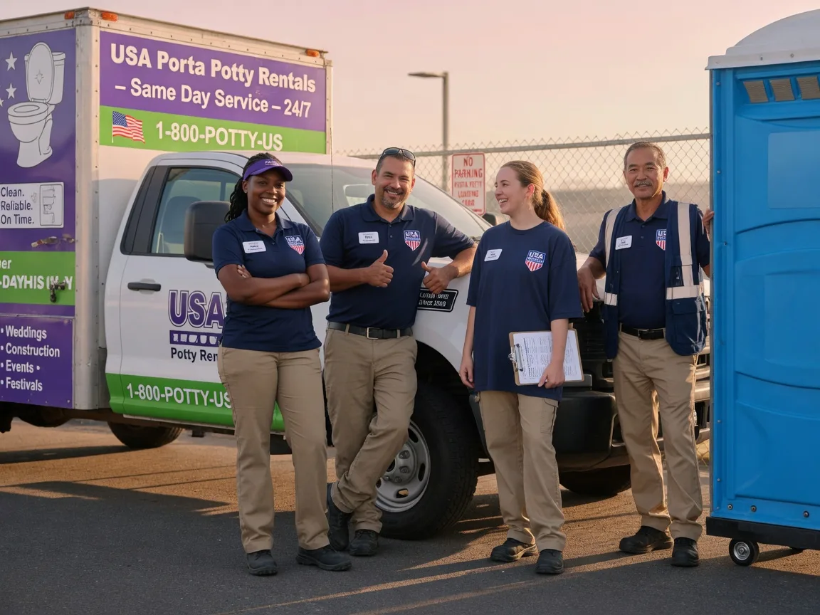 Porta Potty Rental company in Port Clinton, PA